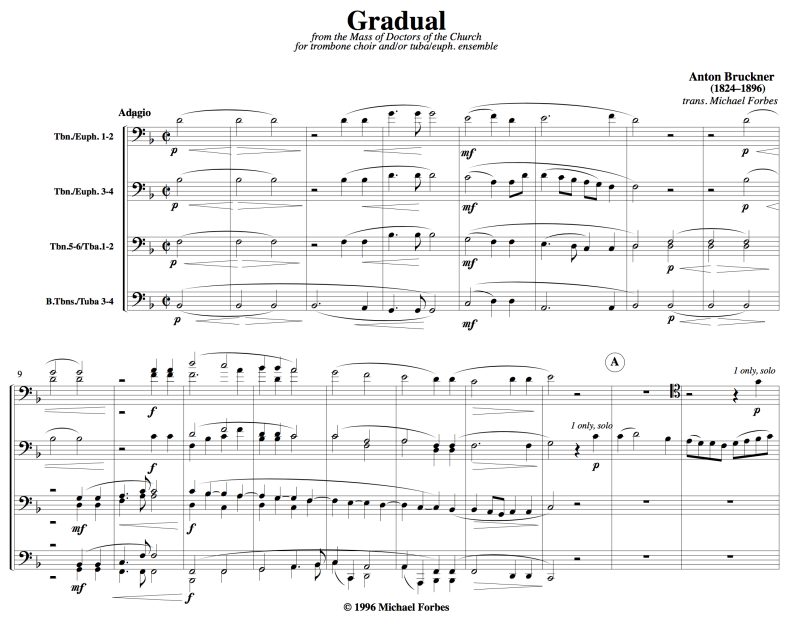 Giga chad theme stands Sheet music for Trombone, Euphonium, Tuba,  Mellophone & more instruments (Mixed Ensemble)